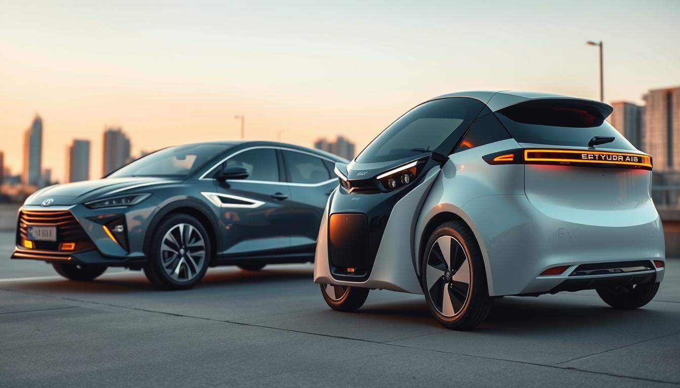 hybrid car vs EV