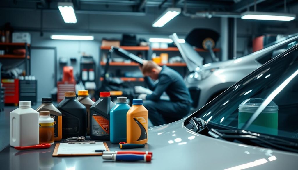vehicle fluid inspection steps