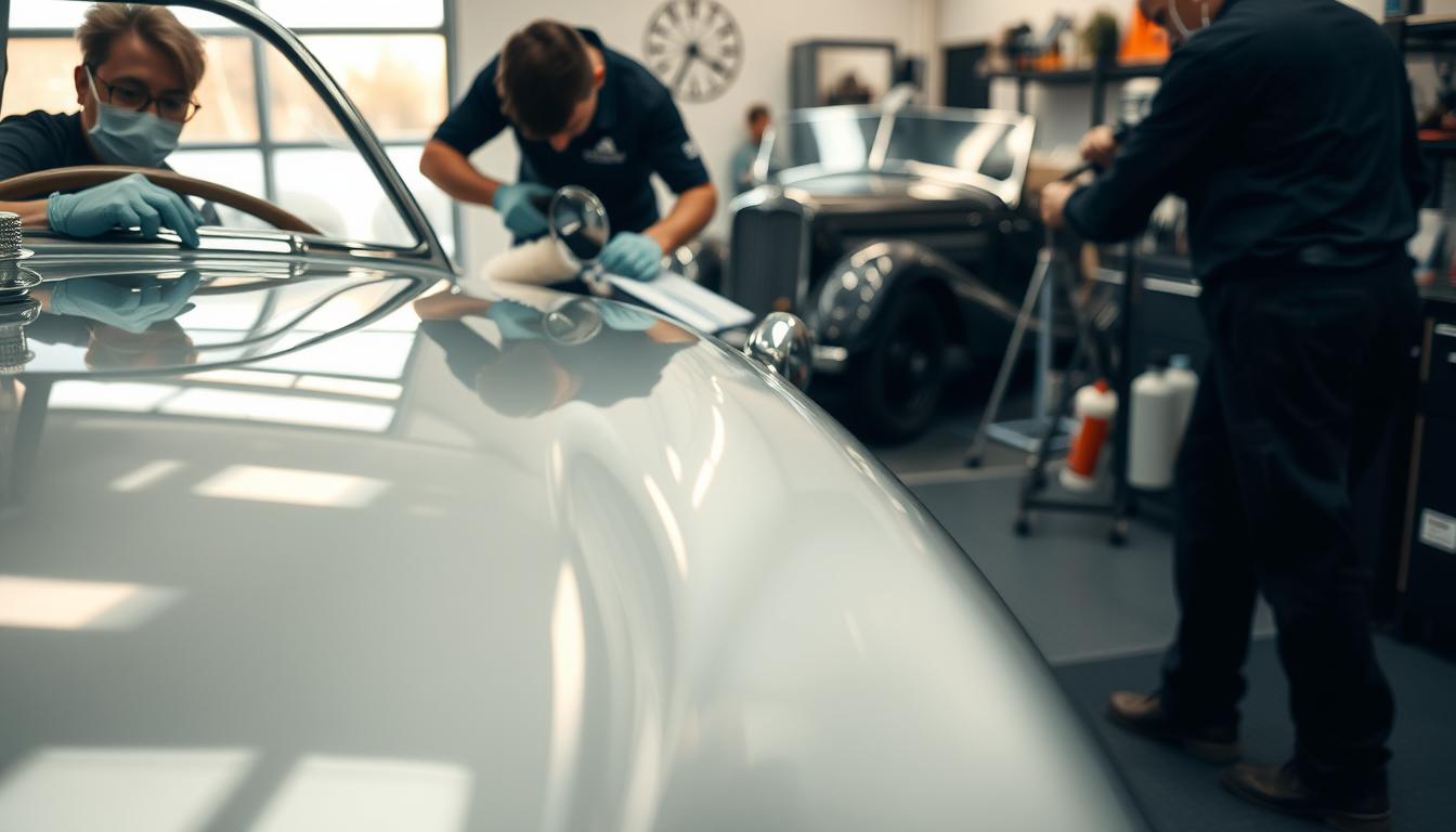 vintage car detailing